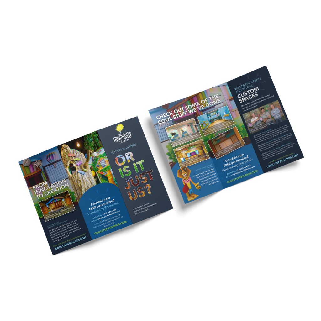Brochure design for small business
