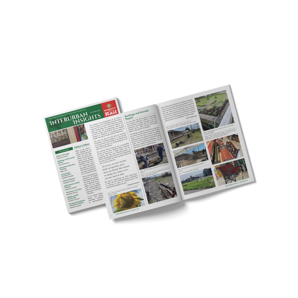 Volunteer newsletter design for FVHRS