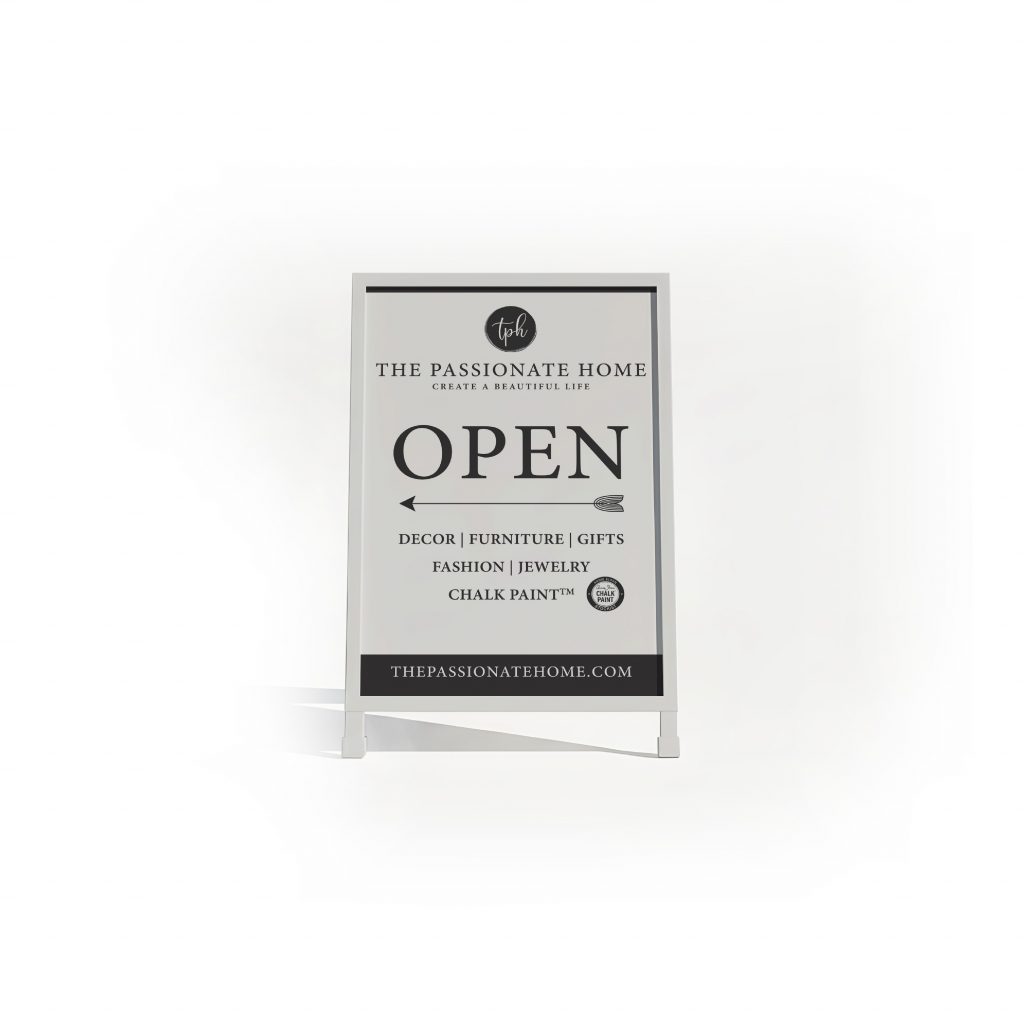 Sandwich Board design for retail